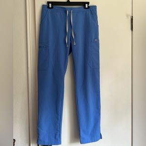 FIGS S Yola Skinny Scrub Bottoms (Winning Blue)